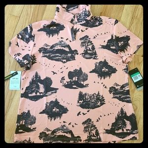 Nike Dri Fit Womens XL Pink print NWT